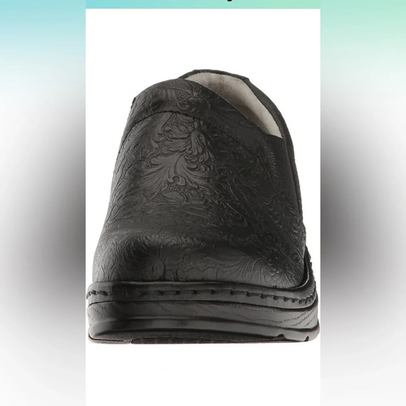 Klogs Women's 8.5 Naples Black Tooled Shoes for Nurses NWT Enhanced Grip - Picture 4 of 8